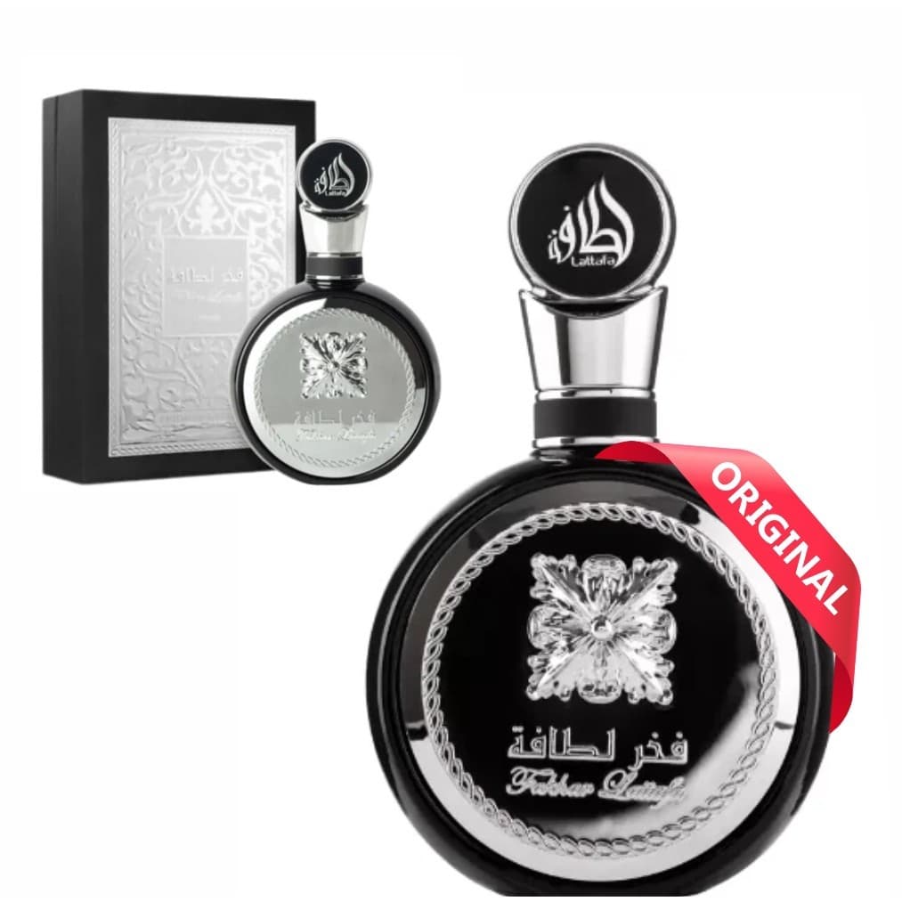 Perfume Lattafa Fakhar Black Eau De Parfum 100ml Masculino Importado Original