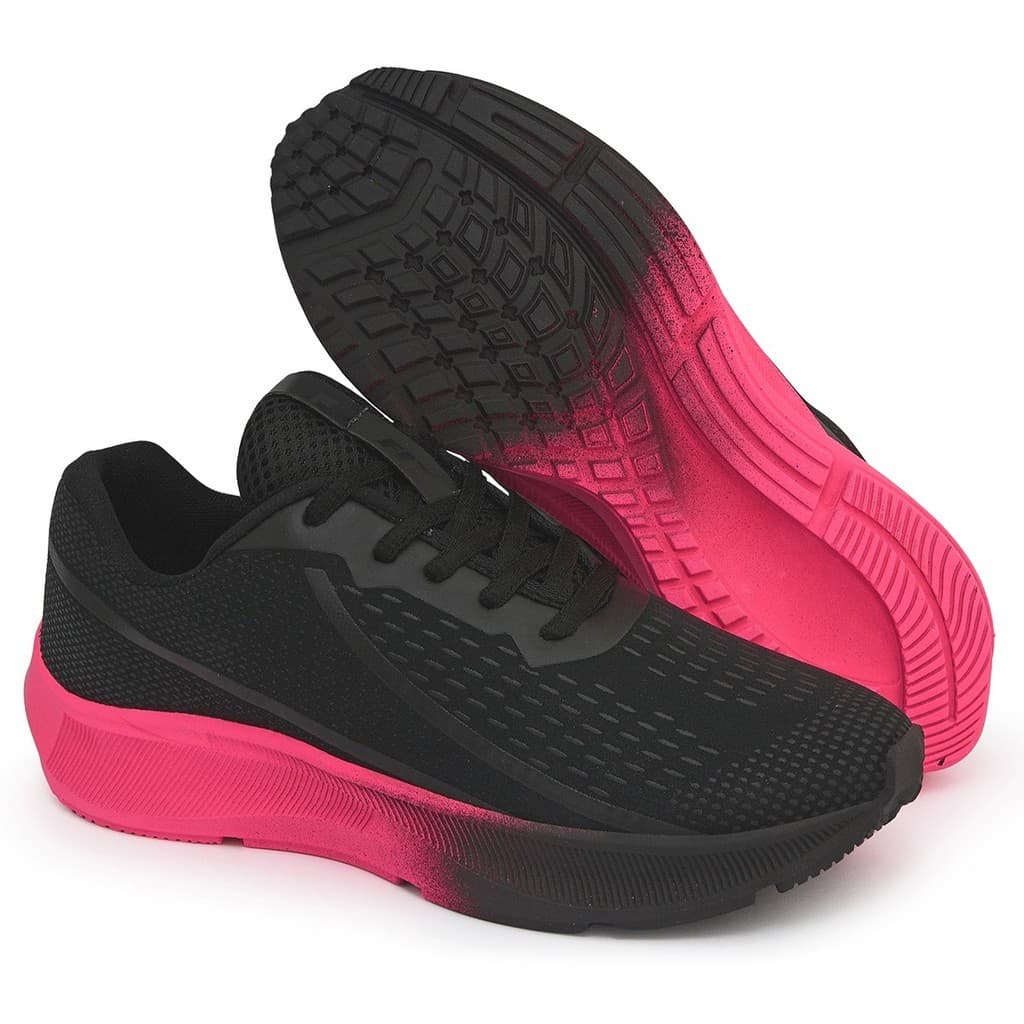 Tênis Feminino e Masculino Esportivo V1  Leve Flexível Confort Caminhada Academia Corrida Fit Esportivo