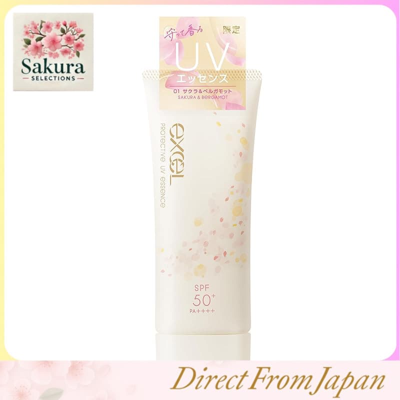 Protetor solar facial excel Protective UV Essence com variantes de fragrância