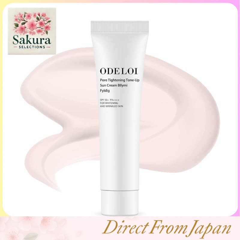 ODELOI Protetor Solar Redutor de Poros 50ml Base de Maquiagem UV, Proteção UV Transparente, Protetor Solar para Rosto e Corpo, Adequado para Pele Sensível e Seca, Protetor Solar Bllymi Fyldig, FPS50+/PA++++, Protetor Solar Coreano [Produto Autêntico]