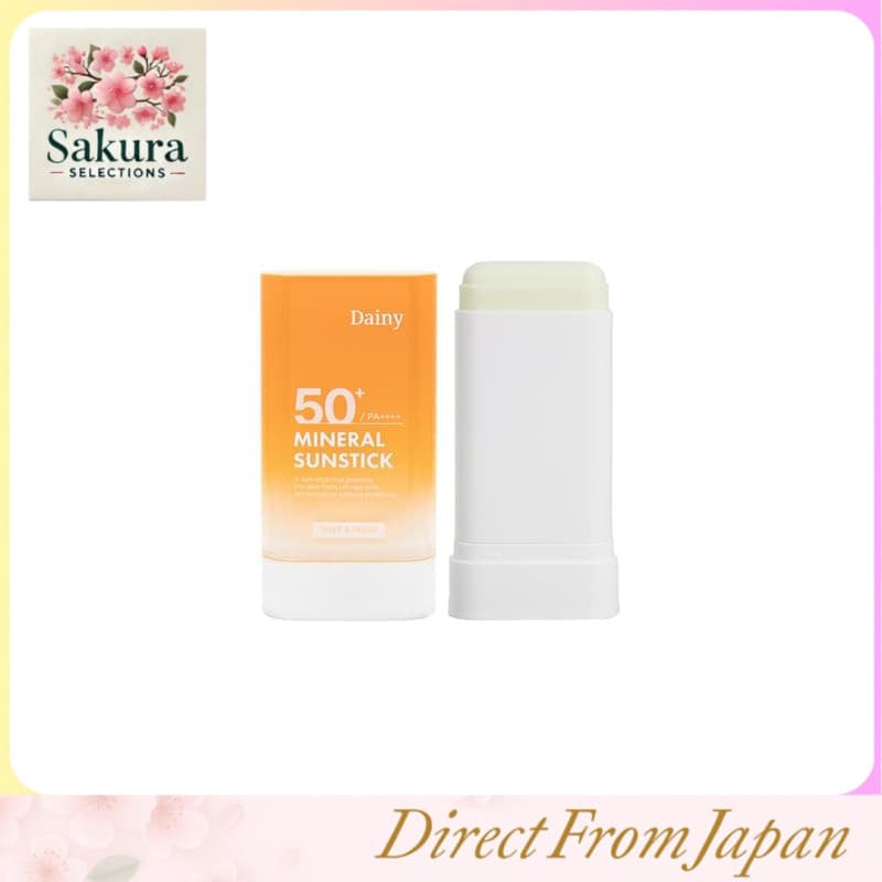 Protetor solar em bastão Dainy Mineral Sun Stick 20g Cosméticos Coreanos / Protetor solar / Proteção UV / Cuidados com a pele