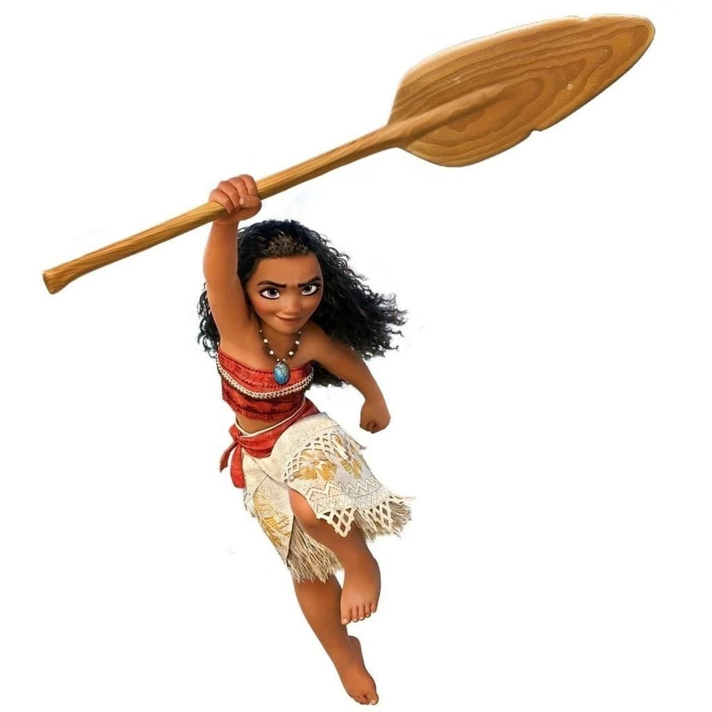 Boneca Moana Princesa Infantil Articulada Musical 30cm