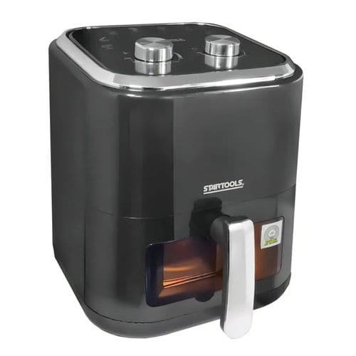 Fritadeira Sem Oleos Airfryer Preta 220v Capacidade 5 Litros Cozinha Saudavel Rapida