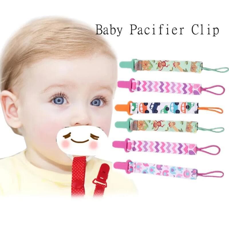 3 Peças/Conjunto de Prendedores de Chupeta para Bebê, Suporte de Chupeta, Corrente de Chupeta, Prendedor de Chupeta para