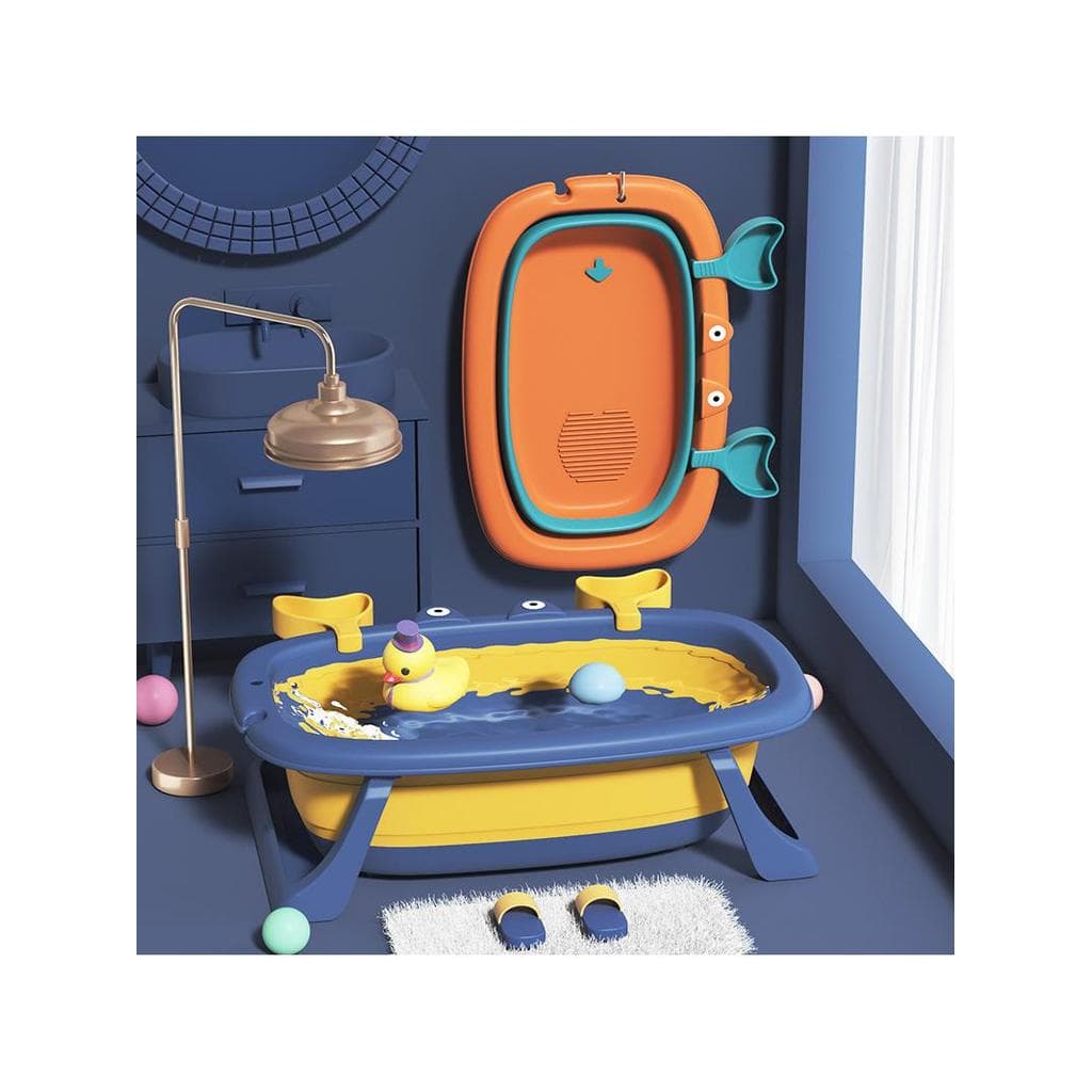 Banheira para bebês, banheira dobrável para bebês, sentado, banheira grande para animais de estimação, produtos para cri