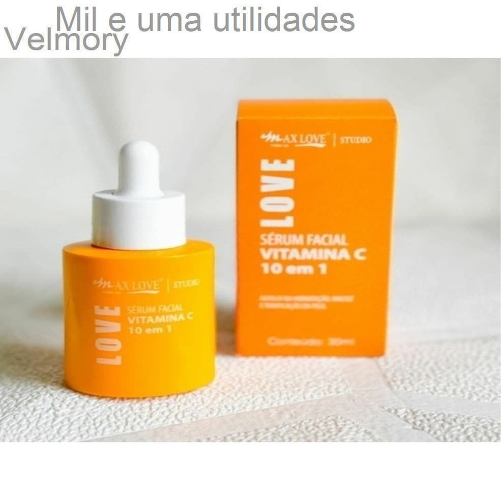 ✨ Sérum Facial Vitamina C 10 em 1 Max Love – Antioxidante, Clareador e HidratanteKQ43HKNP2I4S