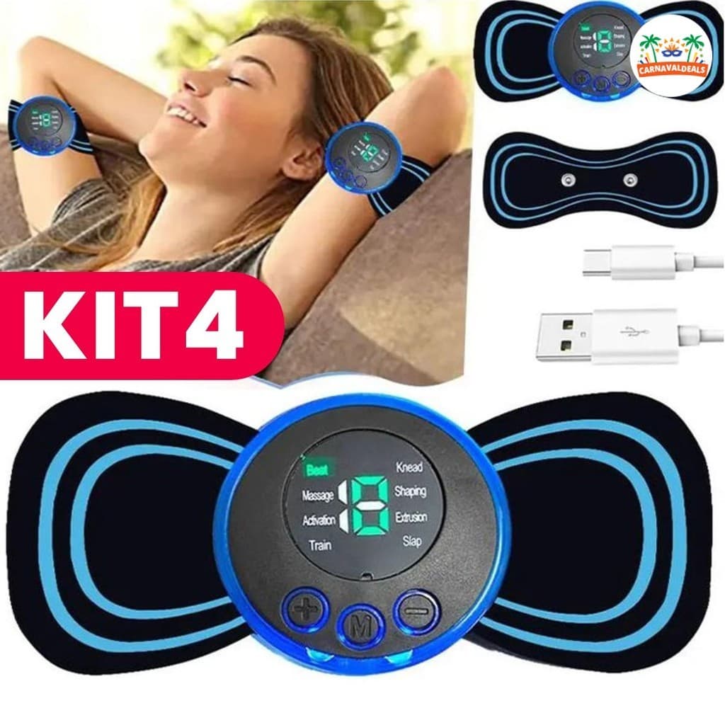 Compre 4 Win 2 Mini massageador portátil recarregável para relaxamento muscular