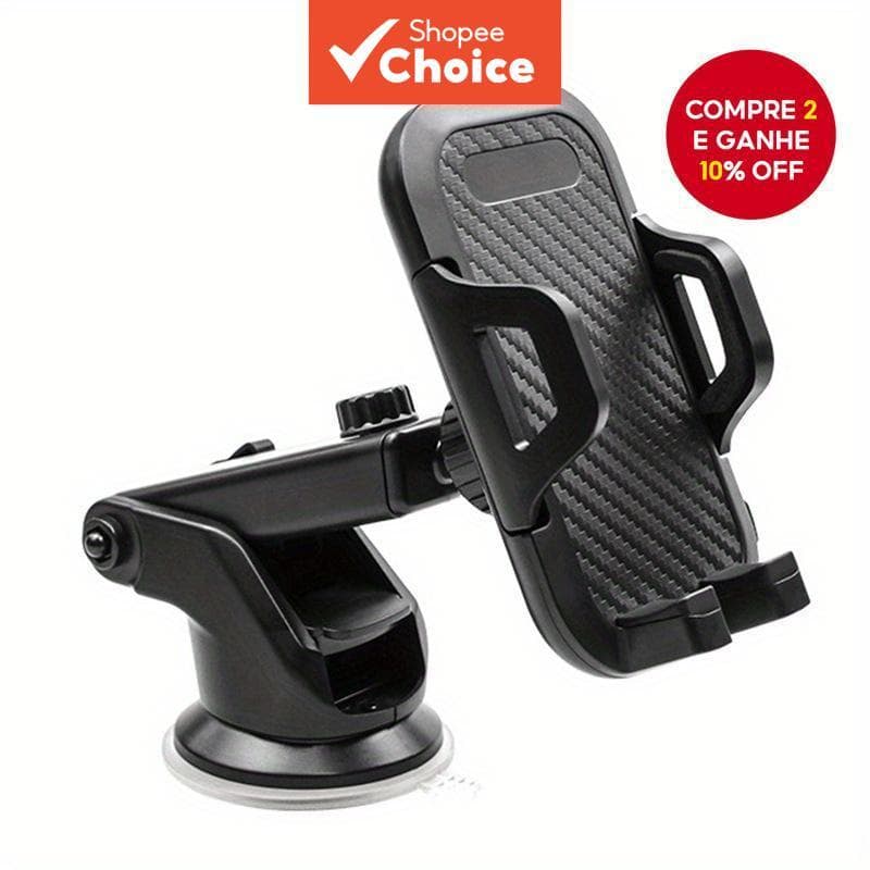  Suporte de telefone para carro, suporte de celular para carro, suporte de telefone sem mãos para painel, para-brisa e