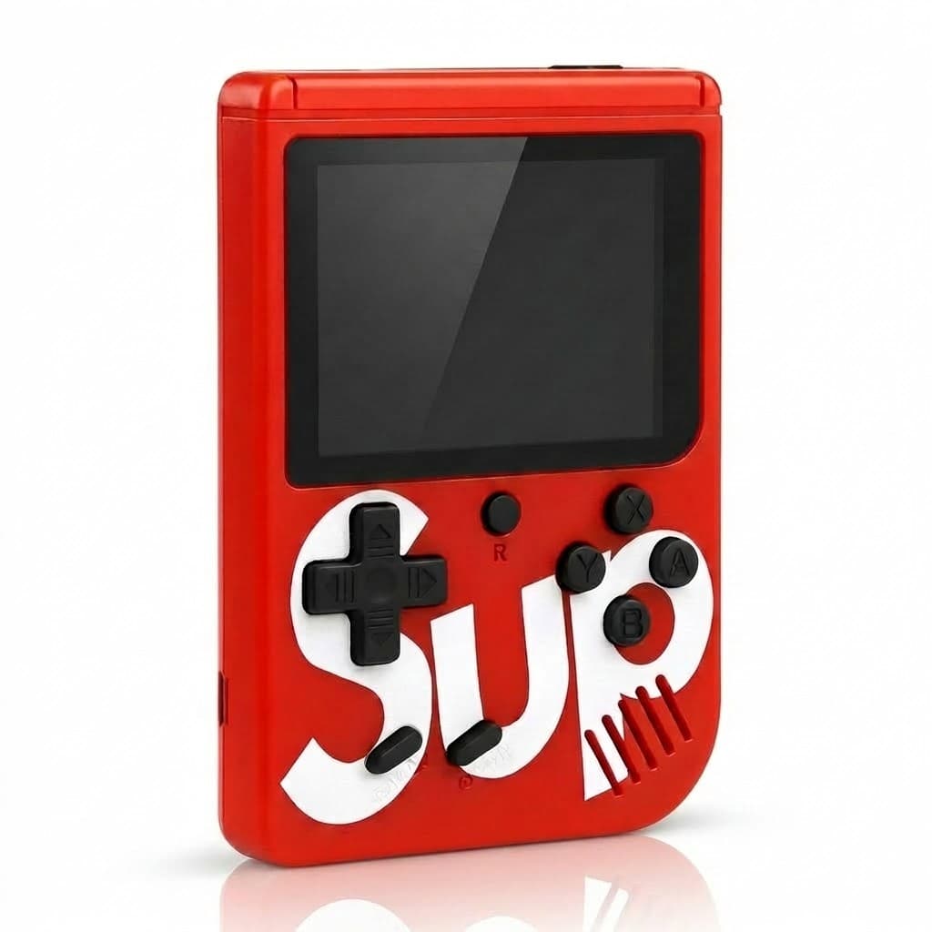 Console Video Game Portatil Retro Lelong LE-785 400 Jogos Integrados Botao Reset Controle Volume