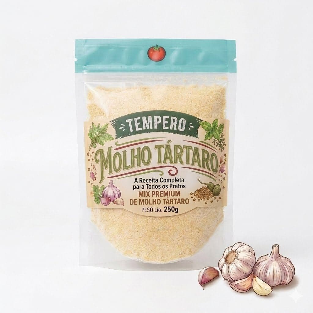 Tempero Molho Tártaro Condimento 250G