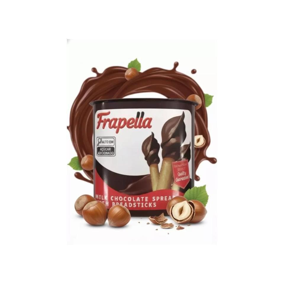 Breadstick Com Creme De Avelã Frapella 55g - Importado