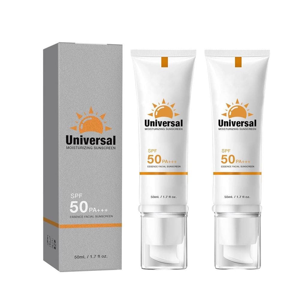 Protetor Solar Facial com Cor FPS50, Hidratante Solar Protetor Universal FPS50PA+++, Tamanho Viagem, Solução Refrescante