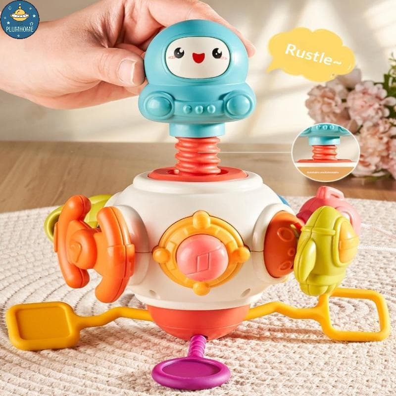 PLUMHOME 6 Em 1 Cubo Ocupado Bebê Sensorial Bola Brinquedo De Viagem Montessori Treinamento Tátil Brinquedos Educativos 