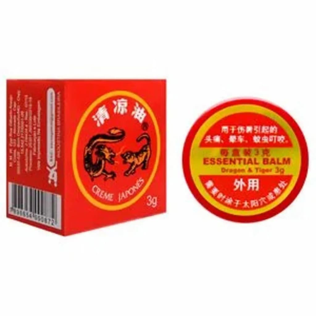 Kit 3 Pomadas Japonesas Dragon & Tiger 3g