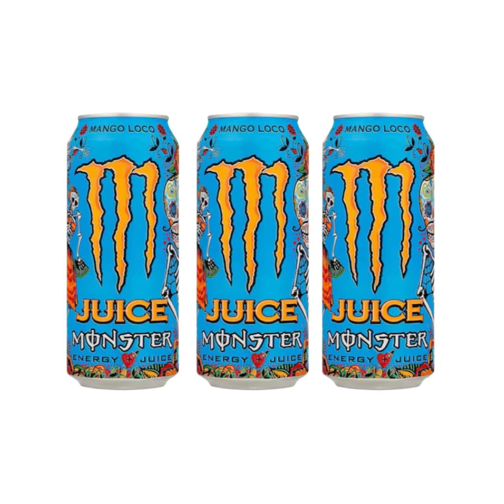 Energético Monster Mango Loco 473Ml 3Un