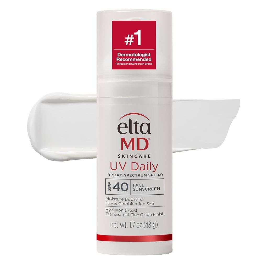 EltaMD UV Daily Protetor Solar Facial Hidratante com Óxido de Zinco, Protetor Solar Diário para o Rosto com FPS, Proteto
