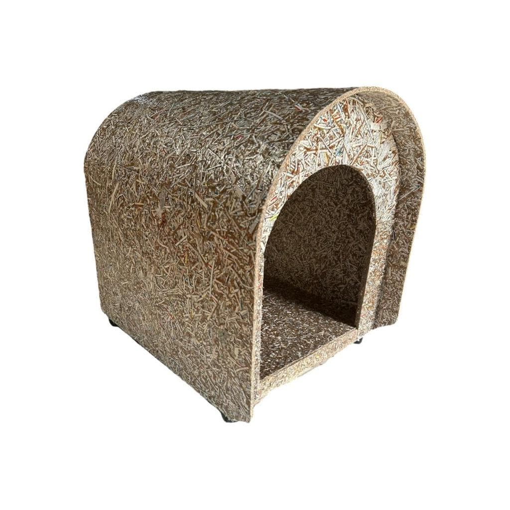 Casinha / casa de cachorro ecológica reciclável para pet modelo iglu Nº3