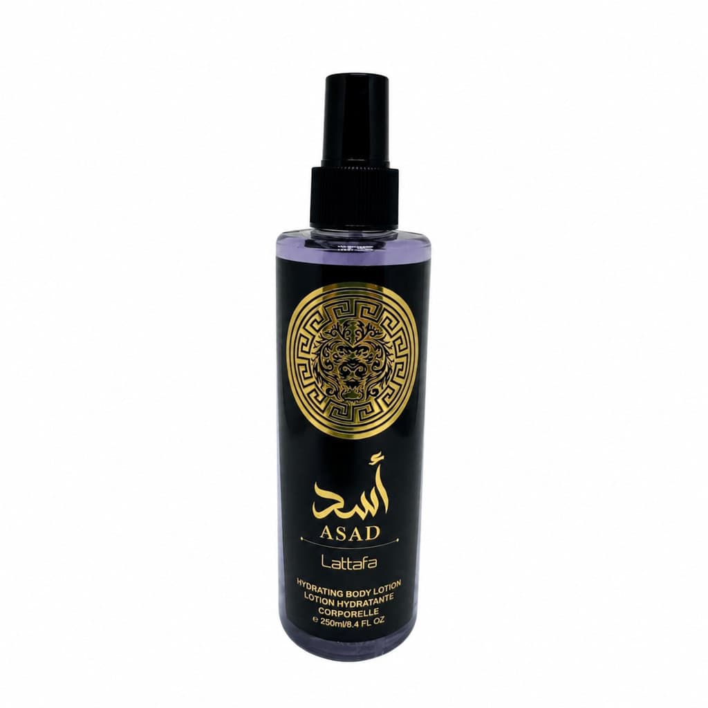 Body Splash Asad Lattafa Masculino Importado Árabe 250ml - perfeito para quem busca uma fragrância marcante