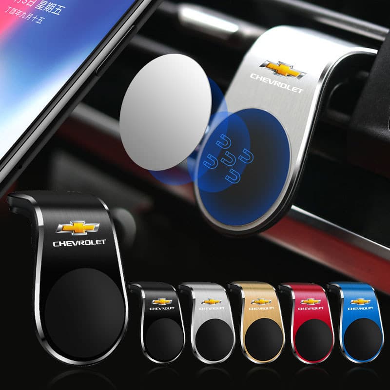 1 Pçs Carro Magnético Em Forma De L Dedicado GPS Suporte Do Telefone Para Chevrolet Colorado Aveo Camaro Cruze Faísca Ca