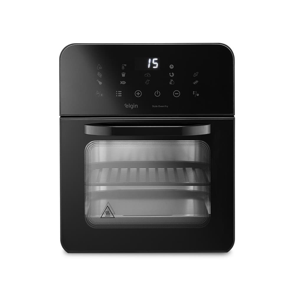 Fritadeira Air fryer Forno Style Oven Fry 10 Litros 1.400W Grelha Removível com Painel Digital 