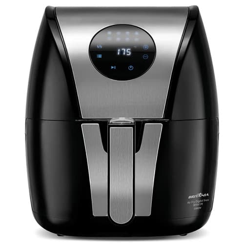 Fritadeira Air Fryer Digital 5l Bfr41pi 1500w 220v - BritÂnia