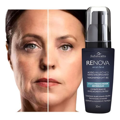 Creme Para Tirar Rugas Profundas Rejuvenescedor Anti-idade Serum Renova na Promoção