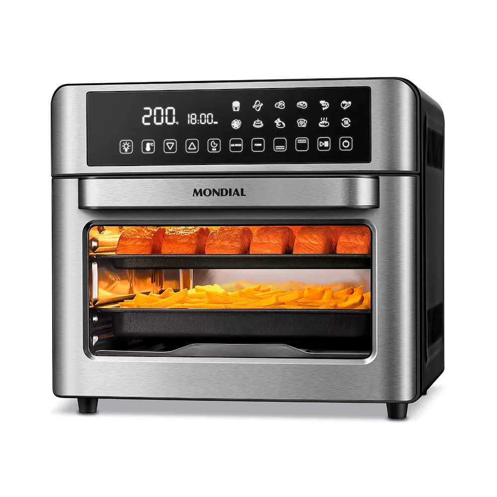 Air Fryer Mondial AFO-25L-BI Forno Digital Oven 25 Litros 2000W 127v