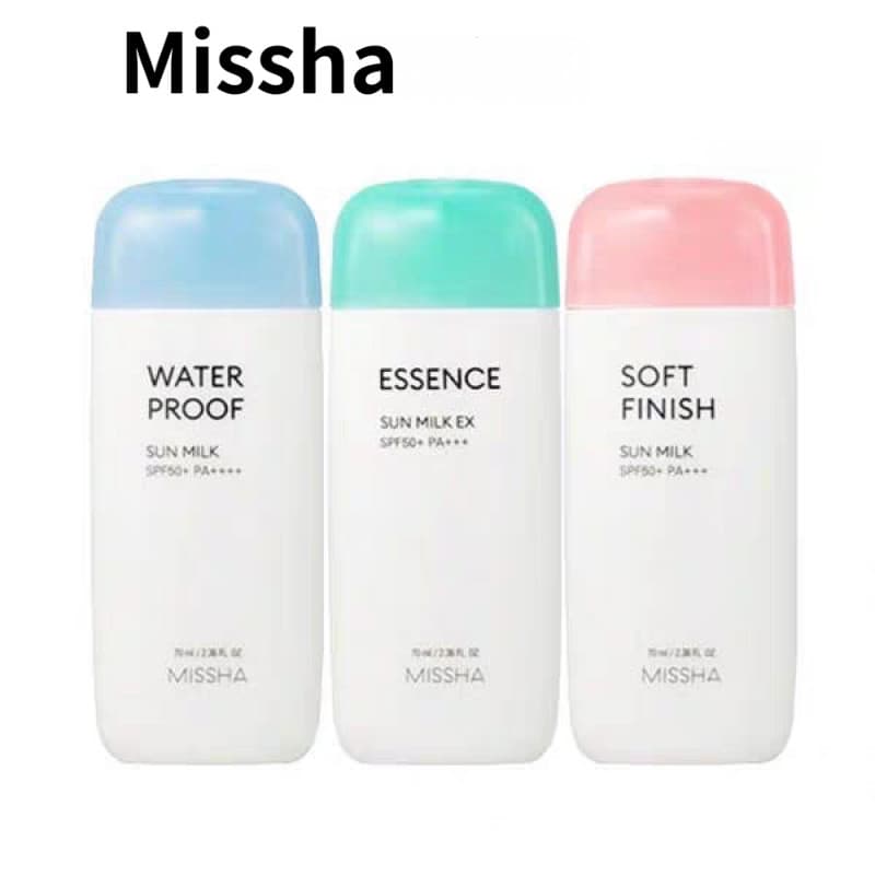 Missha Protetor Solar De Praia À Prova D'água Fps50 Proteção De Alta Fórmula Refrescante Isolamento Hidratante B7KN