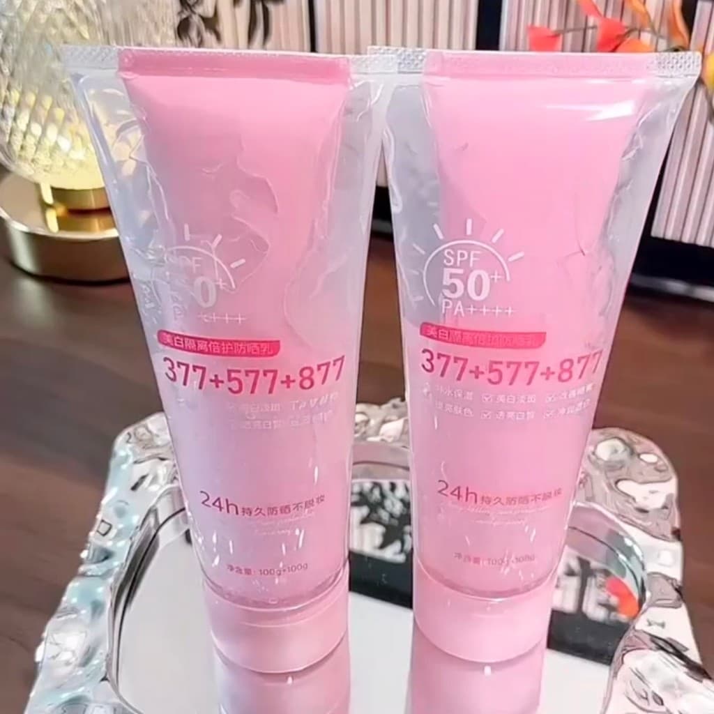Iroman Creme Protetor Solar Clareador Remoção de Sardas FPS50+PA++++ Loção Protetor Solar Facial 100g+100g