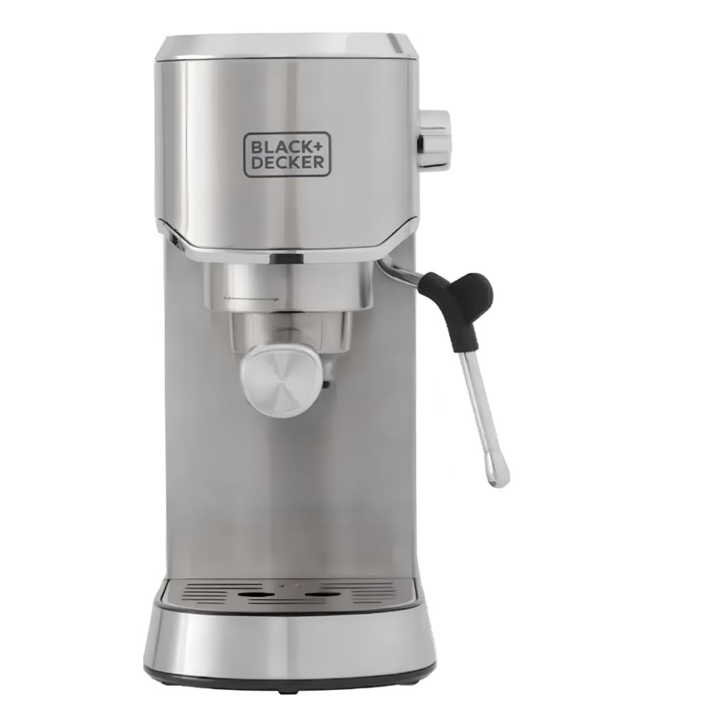 Cafeteira Expresso Gourmand Gris 20 Bar Espumador de Leite Cápsulas e Café em Pó