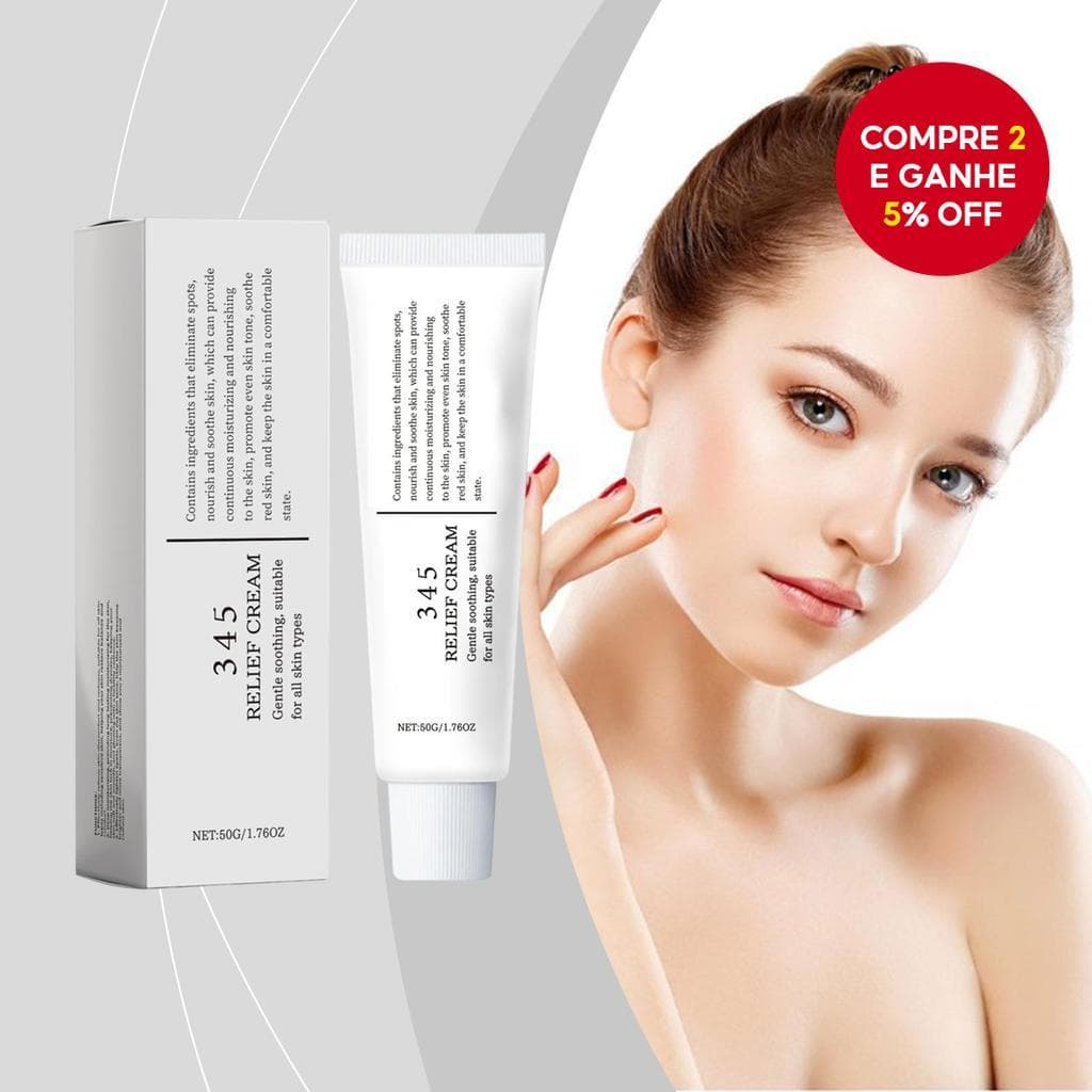  Creme Hidratante Facial 345 Original Textura Suave Uso Diário Cuidado da Pele Hidratante Nutritivo Sensação Deixa o