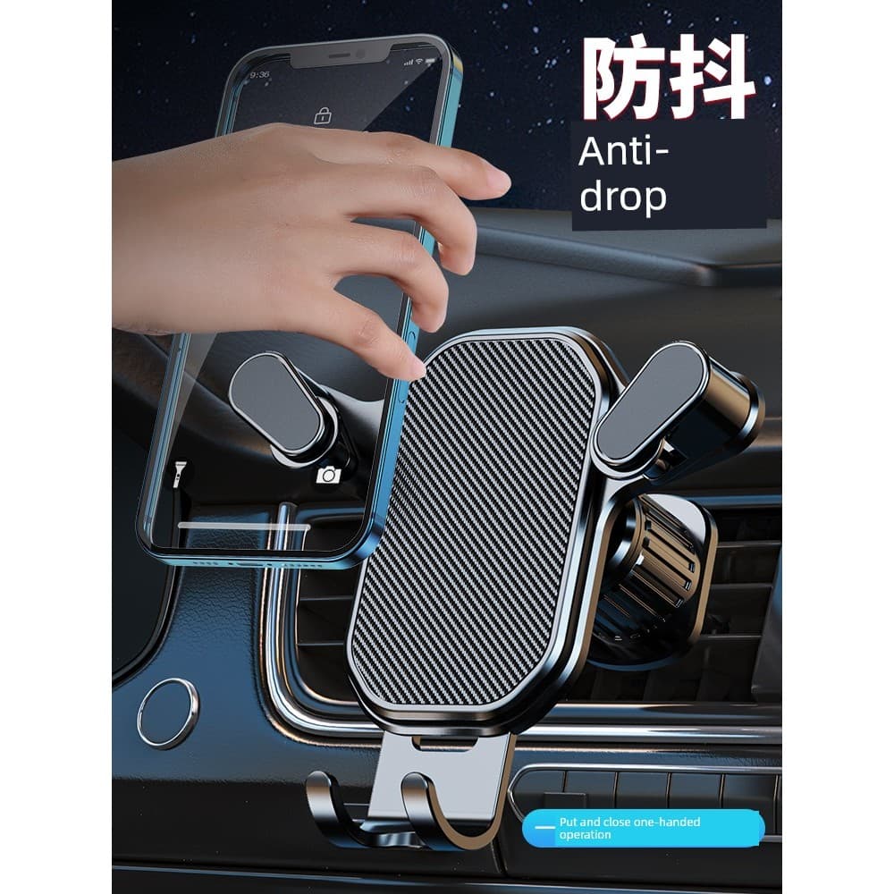 Suporte de celular para carro Suporte celular saída de ar carro Suporte importado para automóvel Saída de ar universal v