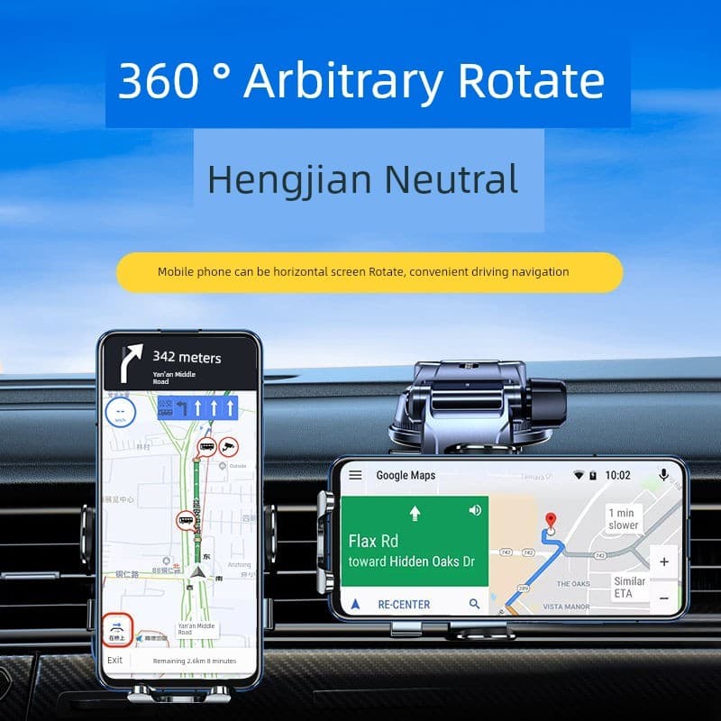 Presilha para grade do ar condicionado Suporte importado para automóvel Suporte para celular no carro Suporte de telefon