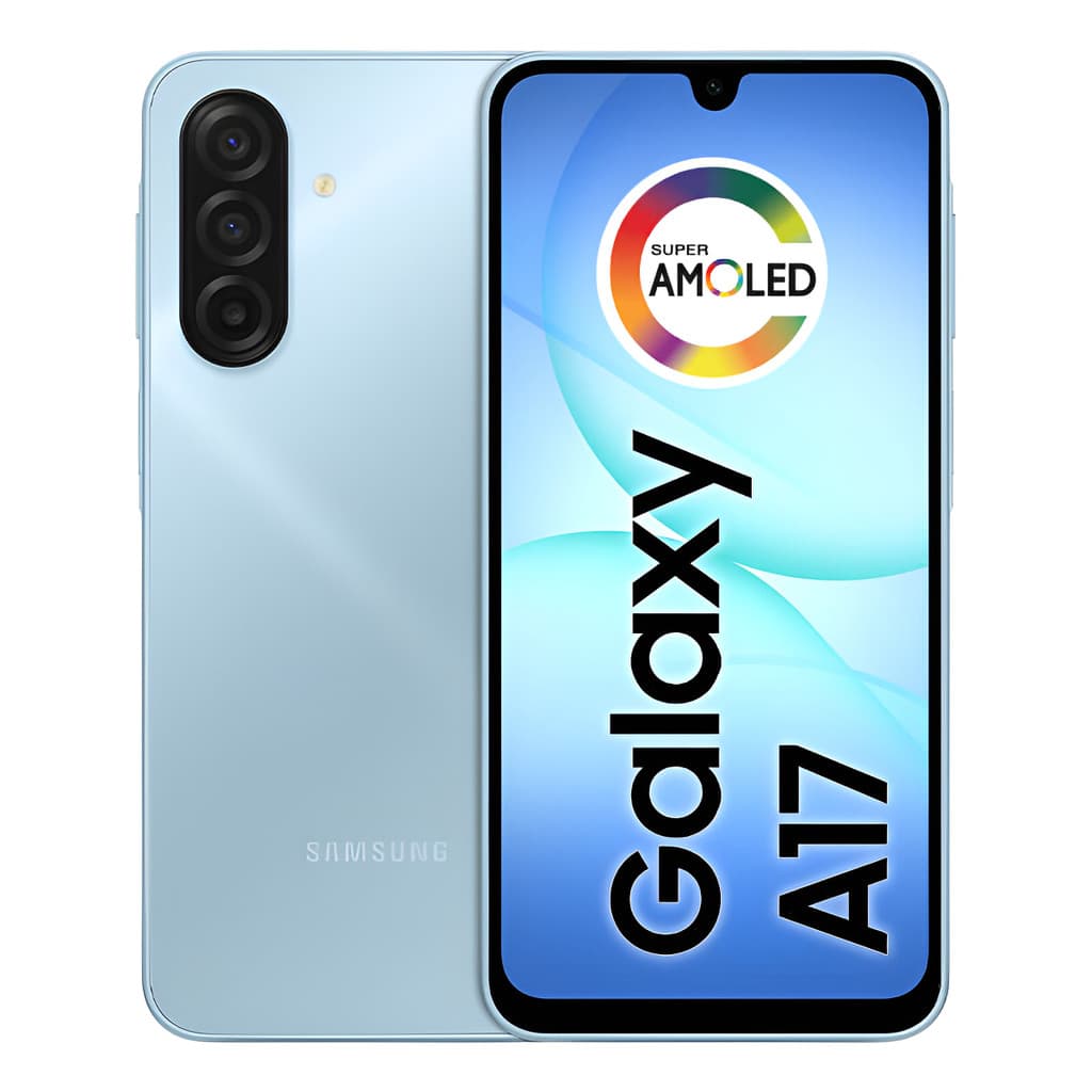 Celular Samsung Galaxy A17 4G Tela 6.7" Super AMOLED 128GB - Azul