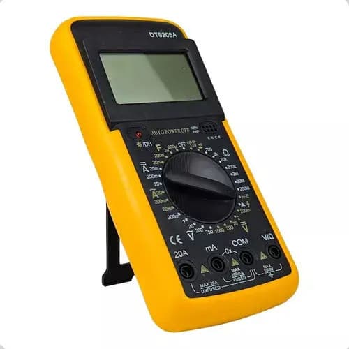 Multimetro Digital Com Capacímetro Com Beep + Bateria 9v