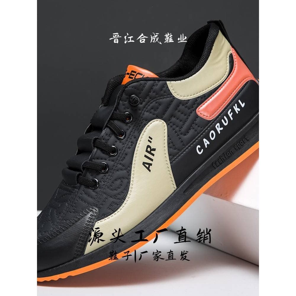 Jinjiang Sapatos Sintéticos Indústria Calçados Esportivos Masculinos Textura Confortável Simples Na Moda Versão Coreana 