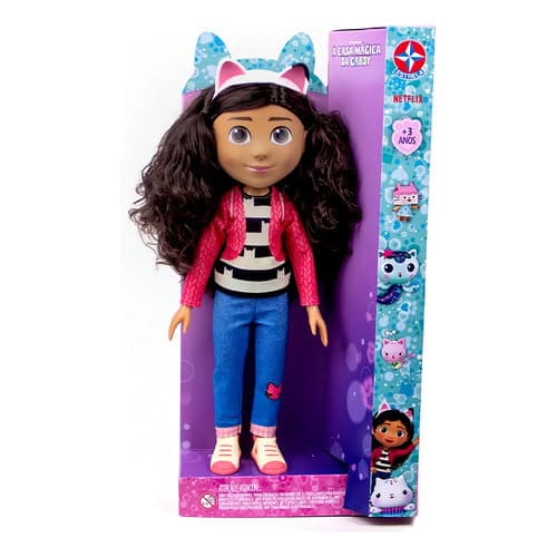 Boneca Gabby Dolls House - Estrela De 39 Cm Articulada