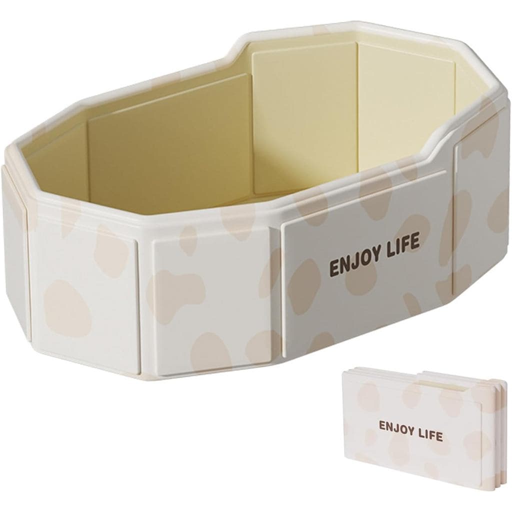 Banheira Dobrável para Bebês, Banheira Portátil para Crianças com Design Ergonômico e Drenagem Fácil, Banheira Colapsáve