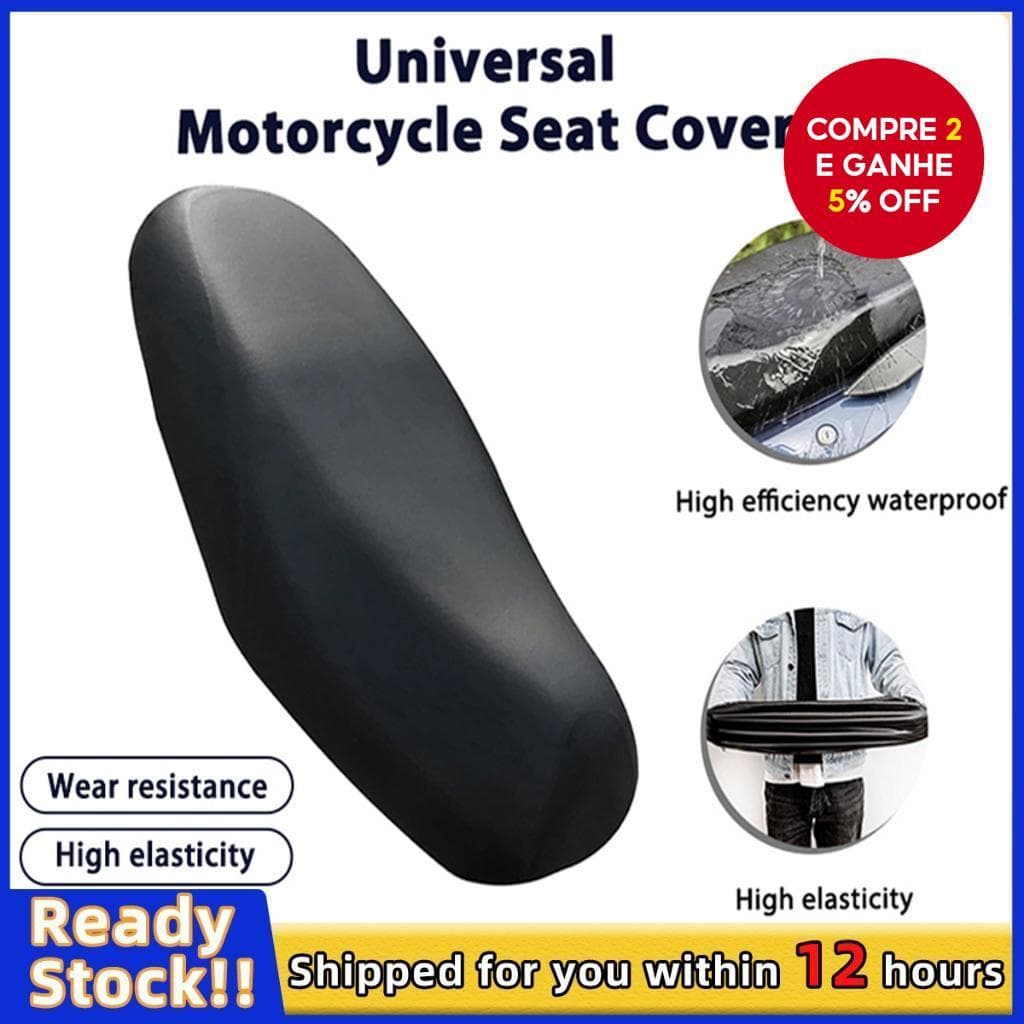 Capa De Assento De Couro Universal Para Carros Elétricos , Motocicletas E Scooters