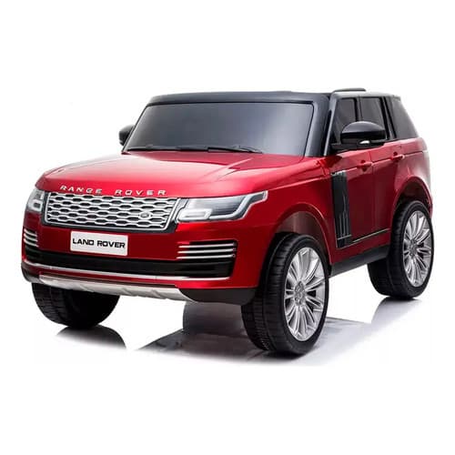 Carrinho Elétrico Infantil Land Rover Importway 24V 4x4 2 Lugares Banco Couro MP5 Controle Remoto