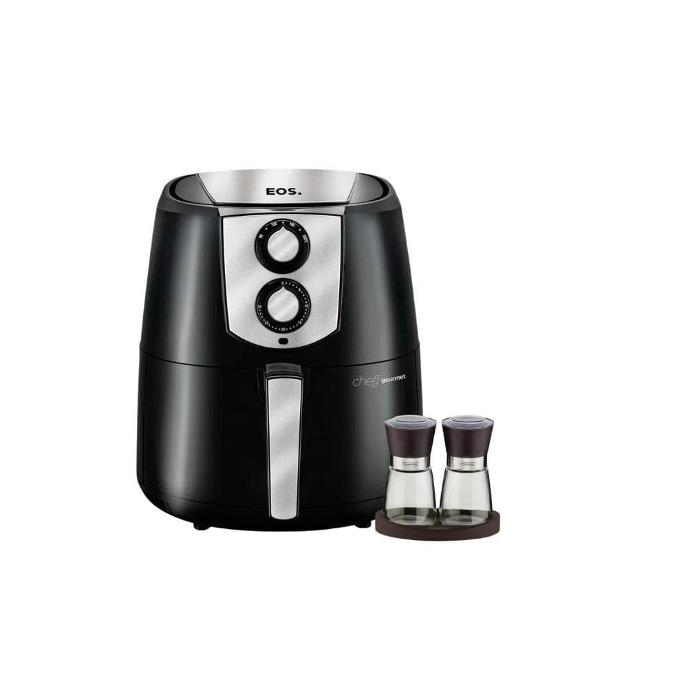 Fritadeira Sem Óleo Air Fryer Toutch Eaf42p 220v Eos Com Moedor Sal e Pimenta Churrasco Tramontina