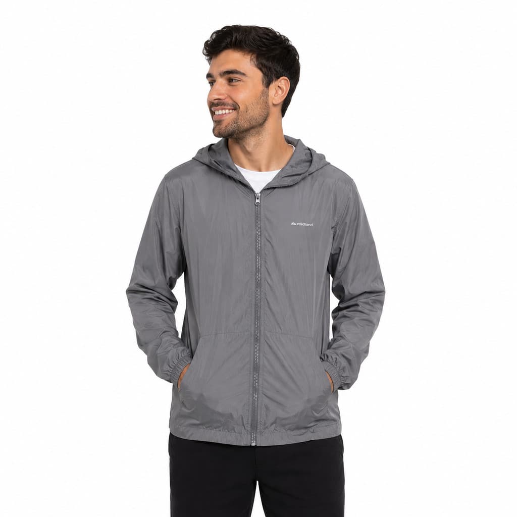 Jaqueta Masculina Corta Vento ColdLand Capuz Leve CV2502-M
