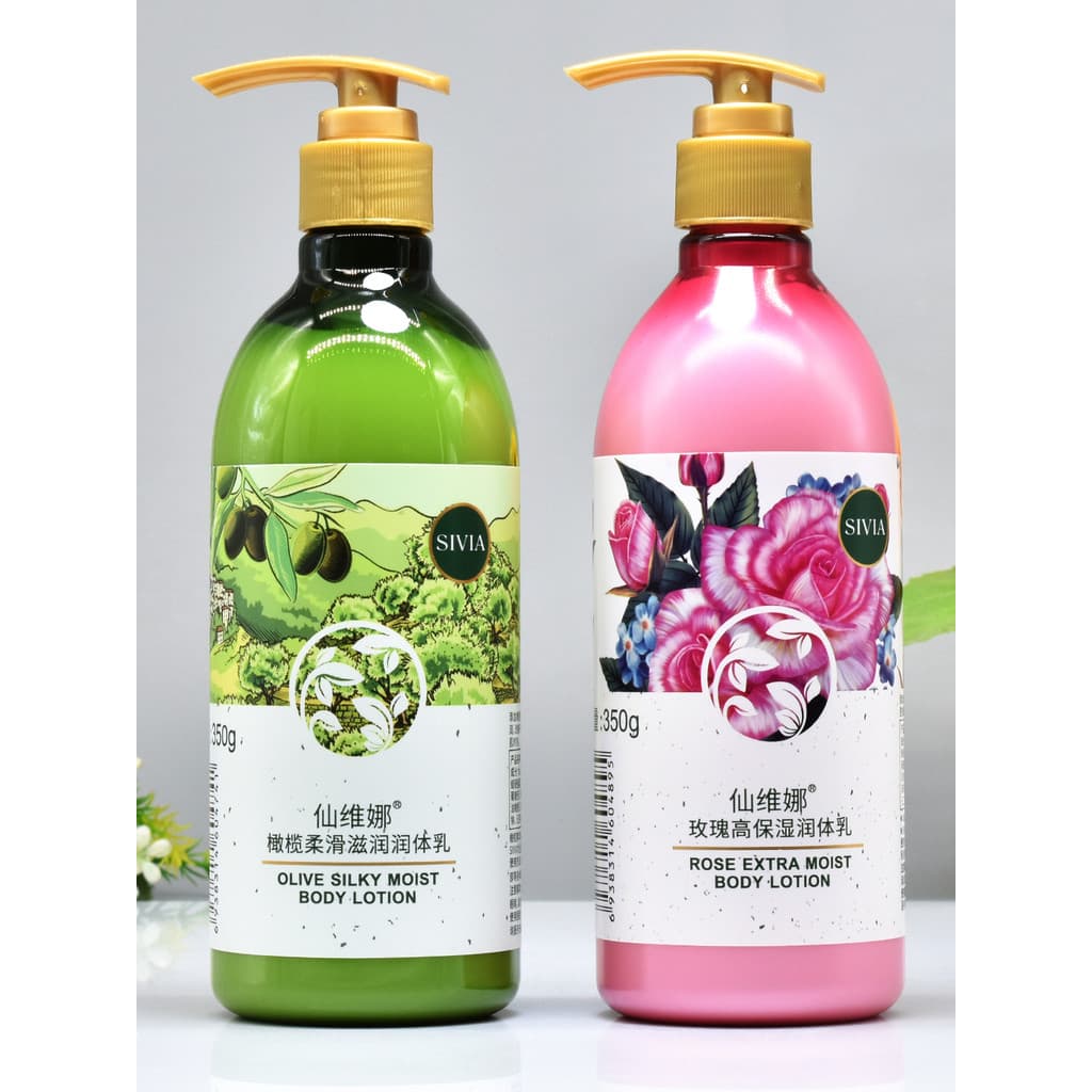 Senvina Olive Loção Corporal Hidratante Suave Rosa Loção Corporal Hidratante Alta Loção Corporal Creme de Massagem Uso d