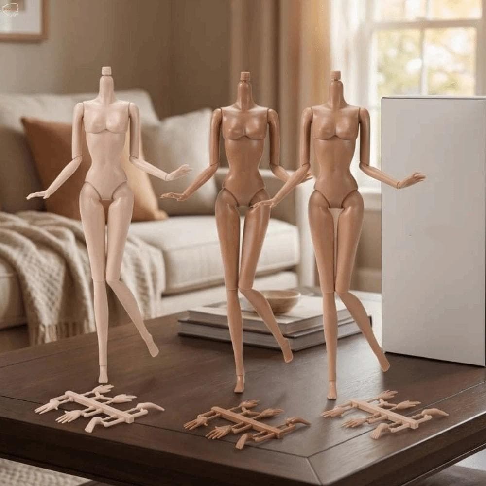 Bonecas BJD Nuas Articuladas MXBEAUTY , Boneca Super Modelo De Substituição Multifuncional , Corpo De Figura De Ação Rem