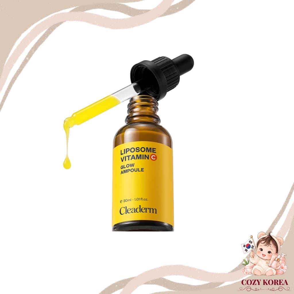 [cleaderm] Ampola Liposome De Vitamina C Glow , 30ml , 1 Unidade/De Brilho Coreano/Efeito Iluminador Da CozyKorea