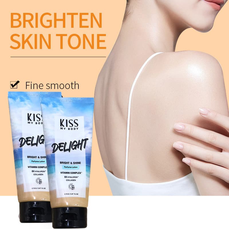 Tailândia KISS Creme Protetor Corporal Loção Corporal Anti-Ultravioleta Hidratante Hidratante Refrescante Loção Corporal