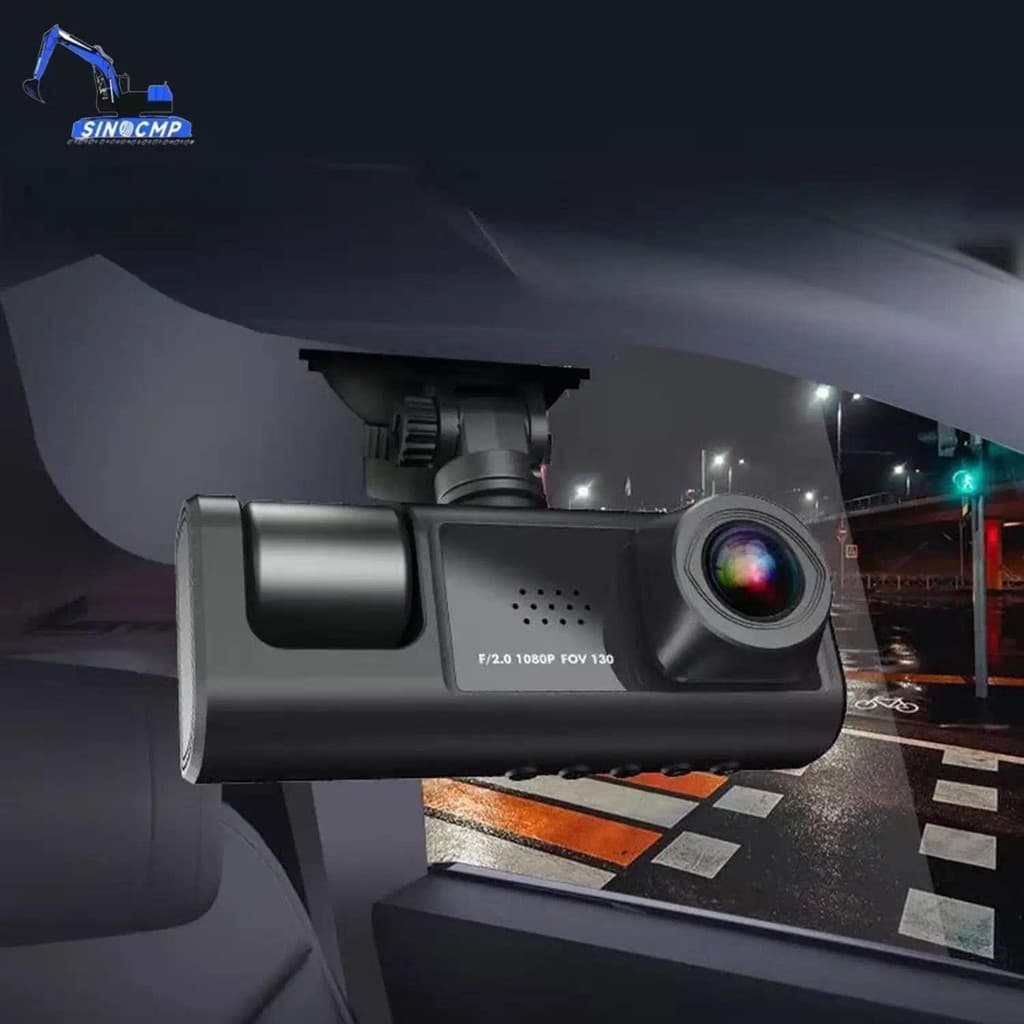 1PC 3 Câmera 1080P Traço Cam Com WiFi G-Sensor Visão Noturna Para Carro Frente Dentro Traseiro Gravador Loop Gravação Mo