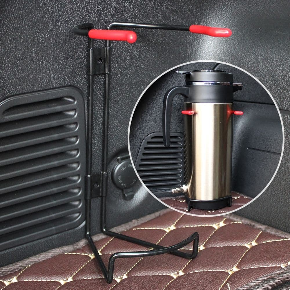 Suporte do carro pote de aquecimento elétrico modificado suporte térmico copo água copo aquecimento elétrico do carro su