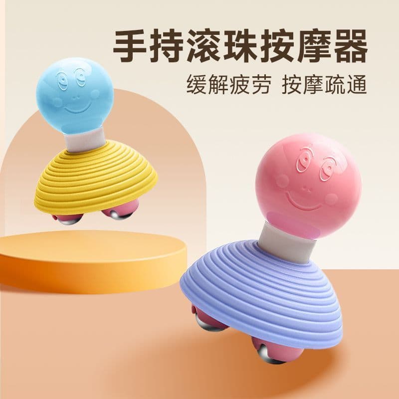 Três Dragon ball massageador bola massagem corpo inteiro relaxamento muscular bola de aço massageador descompressão ferr