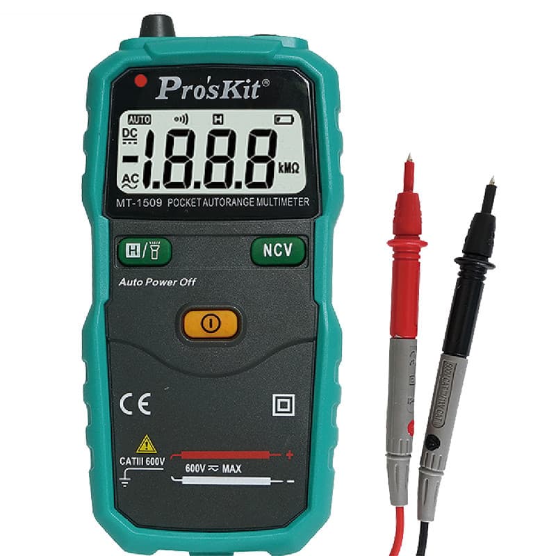 Baogong MT-1508 Multímetro Digital Mini Faixa Automática Display Digital Multímetro Medidor Doméstico Medidor de Laptop